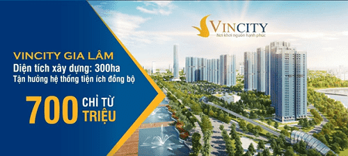 Bán chung cư, biệt thự Vincity Gia Lâm