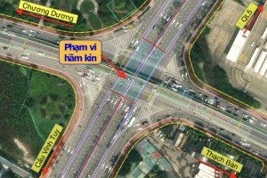 Hà Nội: Gần 750 tỷ đồng đầu tư hầm chui tại nút giao Cổ Linh