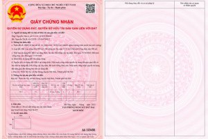 Sổ đỏ mới có hai trang, mã QR và hướng thửa đất